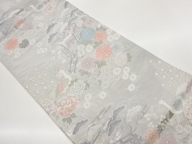 JAPANESE FUKURO OBI / WOVEN CARRIAGE